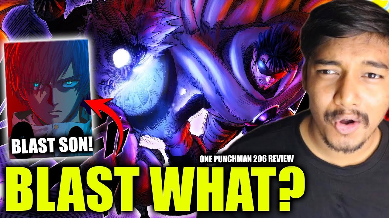 BLAST’S SHOCKING REVEAL IN OPM!🤯| BLAST SON BLUE | One Punch Man Chapter 206 in Hindi