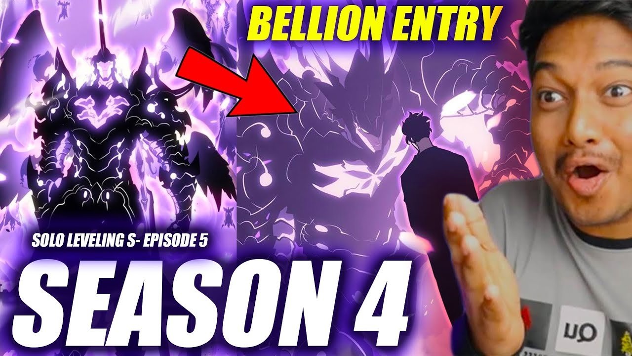 Bellion Entry🔥| Solo Leveling Season 4 Episode 5 in Hindi
